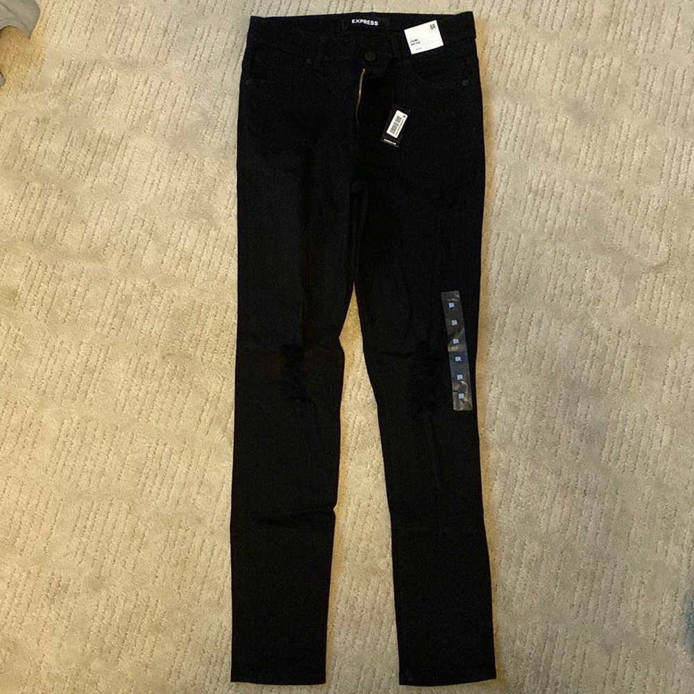 NWT Express Black High Rise Legging size 8R
